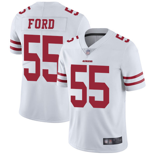 San Francisco 49ers Limited White Men Dee Ford Road NFL Jersey #55 Vapor Untouchable->san francisco 49ers->NFL Jersey